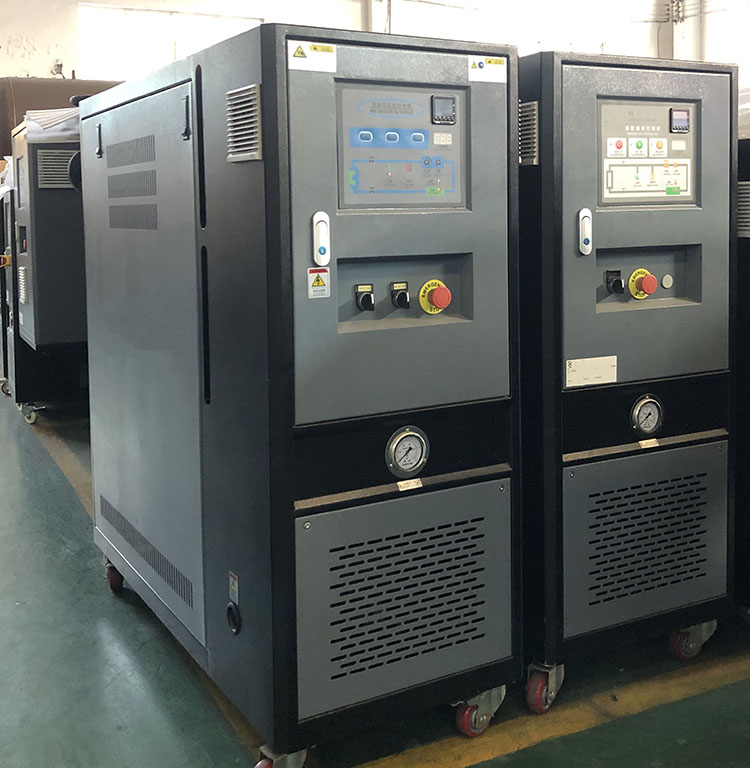 2臺(tái)350度高溫油溫機(jī)廠家_發(fā)貨廣東東莞(圖1)