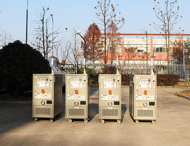 4臺高溫水溫機廠家發(fā)貨_測試合格無瑕疵 專屬物流直發(fā)